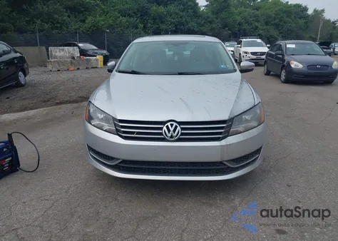 2013 Volkswagen Passat 2.5L Se from USA, damaged, VIN 1VWBP7A31DC030034